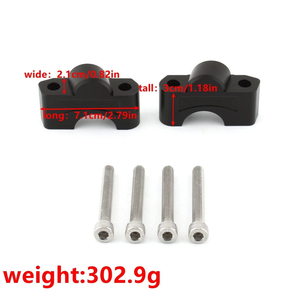 For Tiger Sport 660 2022 2023 2024 Motorcycle Handlebar Risers Extend Mount Handle Bar Clamp 30MM