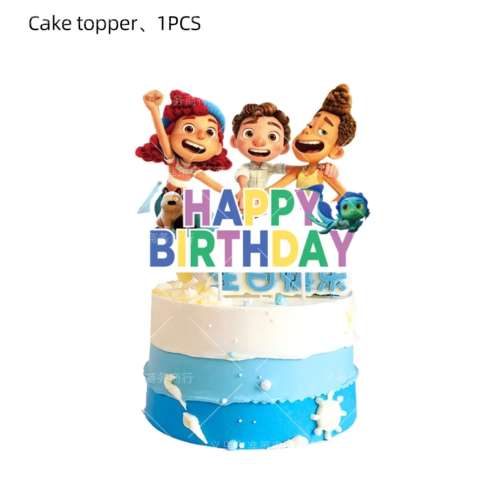 Disney Cartoon Encanto Minnie Cake Insert Flag Topper Happy Birthday Party Decoration Wedding Anniversary Cakes Dessert Decor