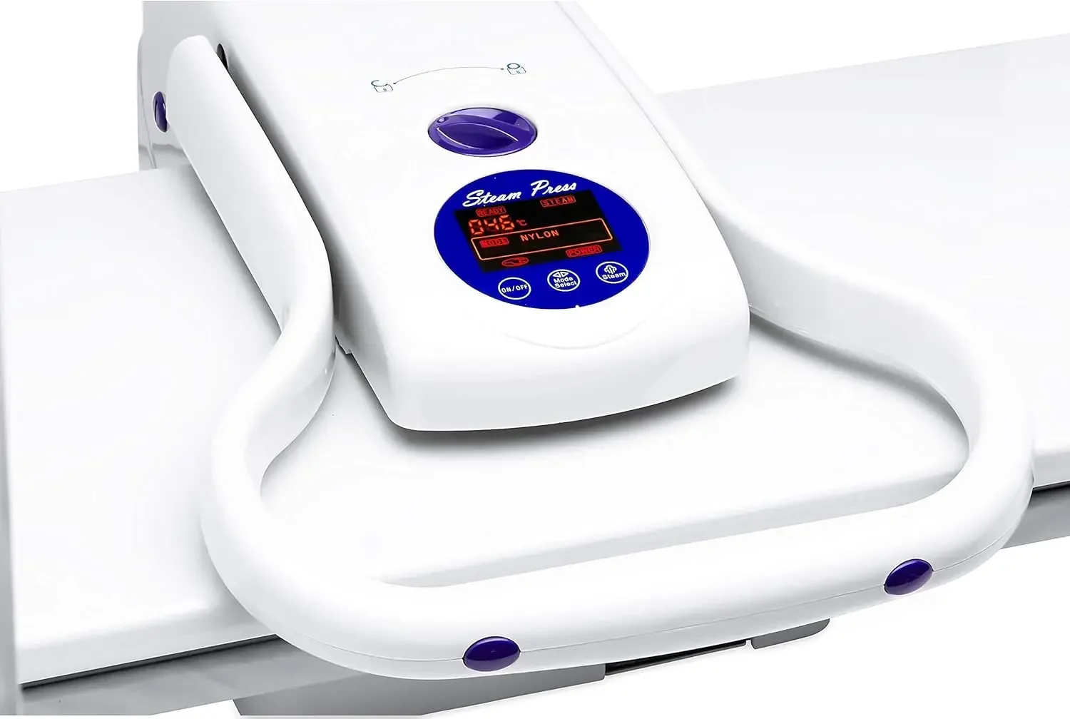 Iron/Steam Press | Ultra XL Electronic Iron Press w/ 100LBs. of Pressing Pressure for Home/Business | Multiple Steam Fu