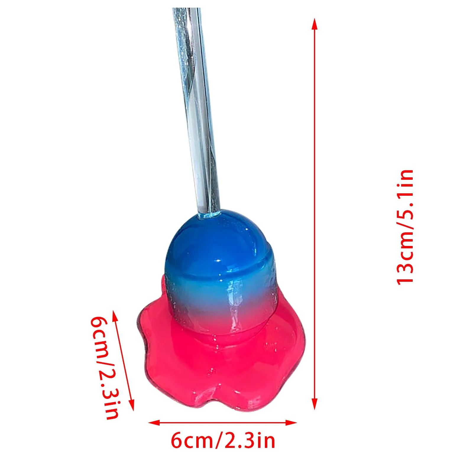 Melting Popsicle Lollipop Resin Decor Handmade Art Desk Accessory Kawaii Room Decorations Unique Gift Creative Home Ornaments view 5