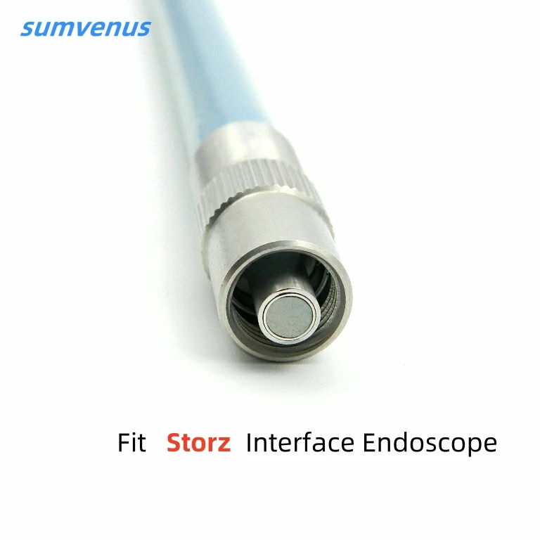 Picture 6: Medical Φ4mm Φ4.8mm 2500mm 3000mm Microscope Endoscope Light Source Optical Fiber Cable Fits Pentax Storz Interface Autoclaved