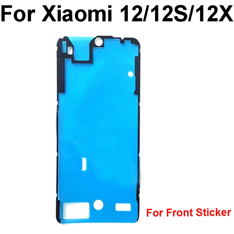 For Xiaomi 12 12X 12S 12 Pro Lite 12s Ultra Front LCD Screen Adhesive Back Battery Housing Cover Glue Tape with Rear Camera Glue
