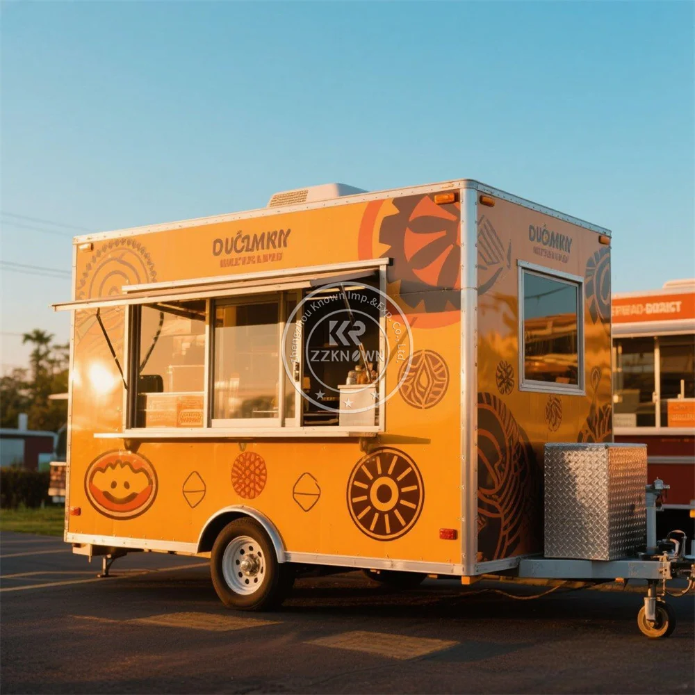 

Mobile Coffee Food Trailer With Full Kitchen Coffee Cart Mobile Mini Truck Coffee Kiosk Street Fast Food Truck