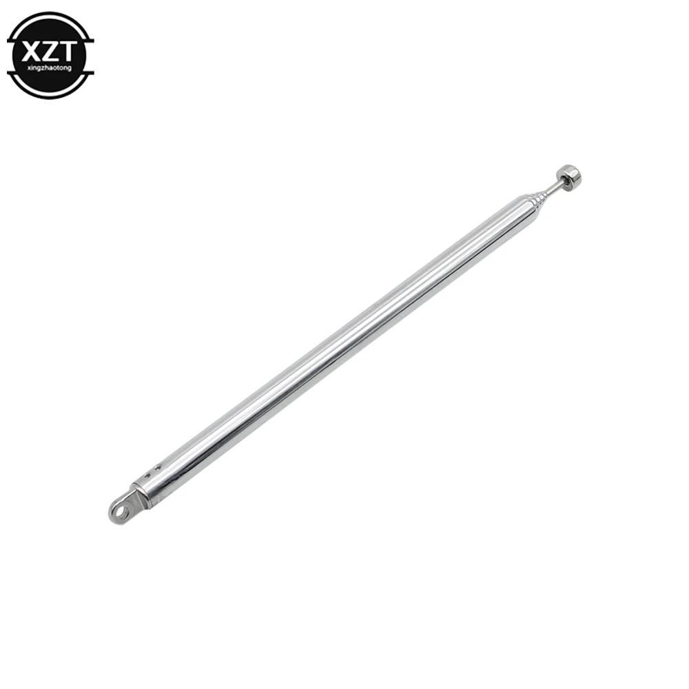 Hot 7 Section Replacement Telescopic Aerial Antenna TV Radio DAB AM/FM Universal Telescopic Aerial Antenna length 740mm