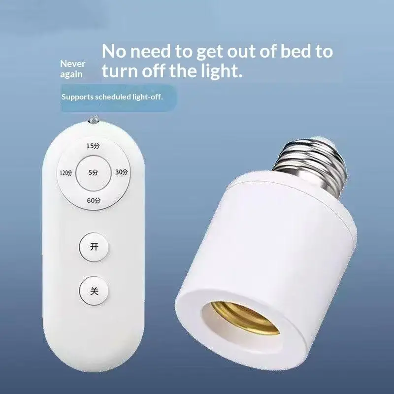 E27 110V 220V House Multi Light Switch 60W Wireless Remote Control Smart Timer S