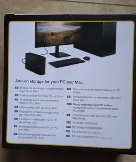 100% oryginalny, nowy dysk twardy zewnętrzny Stkp8000400 o pojemności 8 TB do komputerów stacjonarnych i laptopów, czarny, fabrycznie nowy.