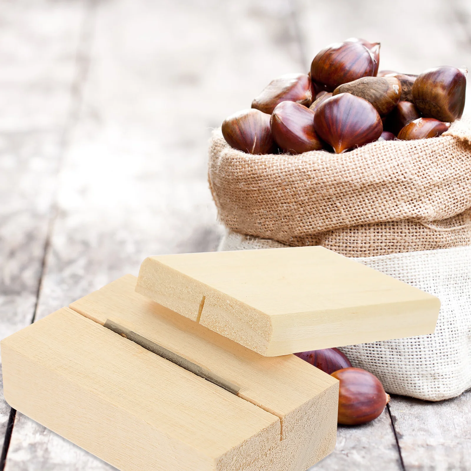 

1pc Chestnut Opener Tool Premium Rust-Resistant Nut Cracker For Walnuts Kitchen Gadget Quick Convenient Chestnut Cross