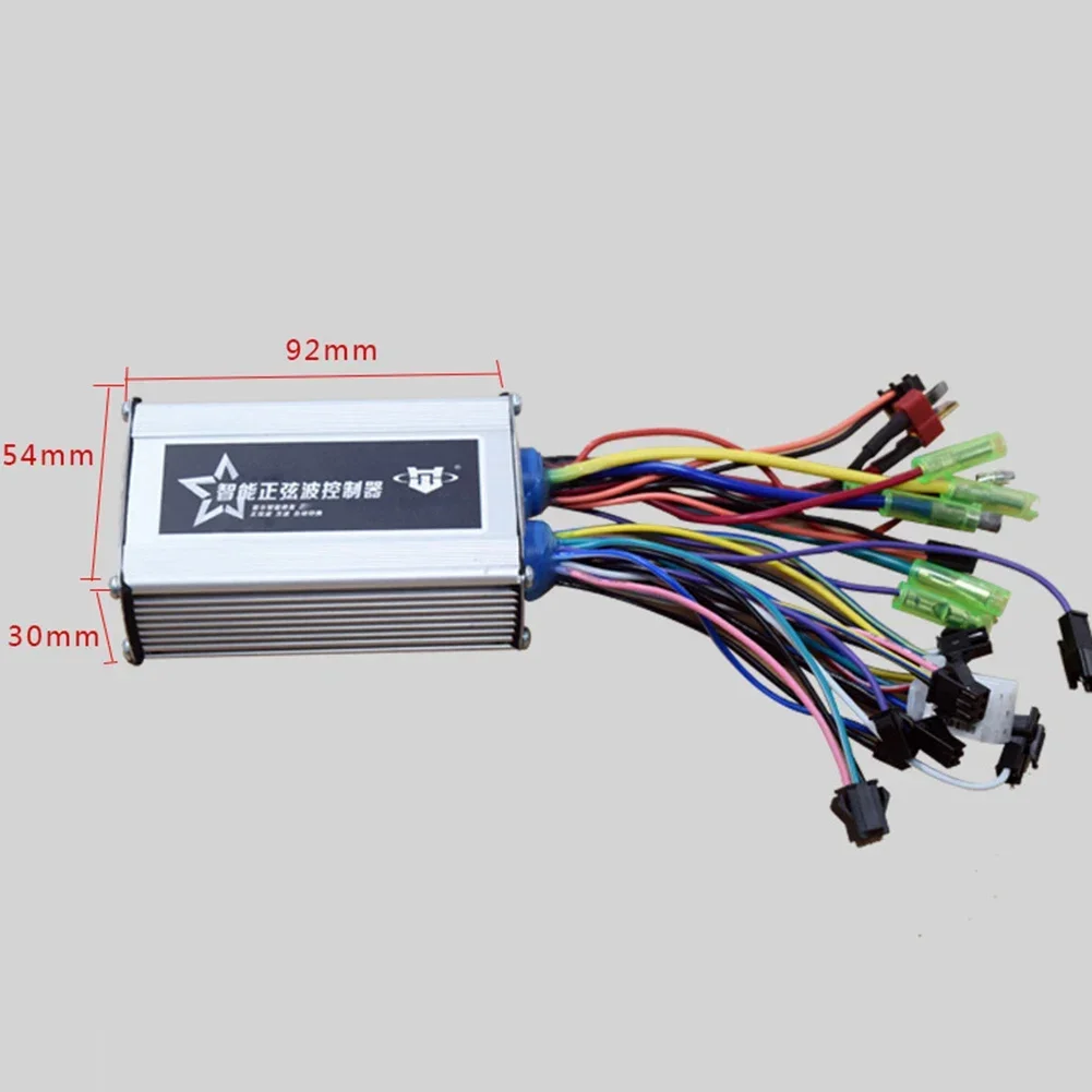 1pc Motor Controller 36V48V60V 350W/500W Brushless Controller For Electric Scooter E-Bike Sine Wave Electric Bicycle Accessories