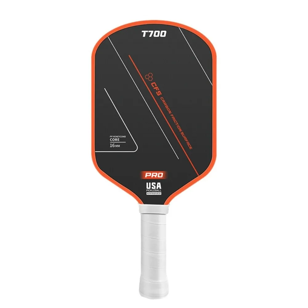 

T700 Pickleball Paddle Carbon Fiber Frosted Surface Pickle Ball Paddle 16mm High-quality Pickleball Rackets for Men Women