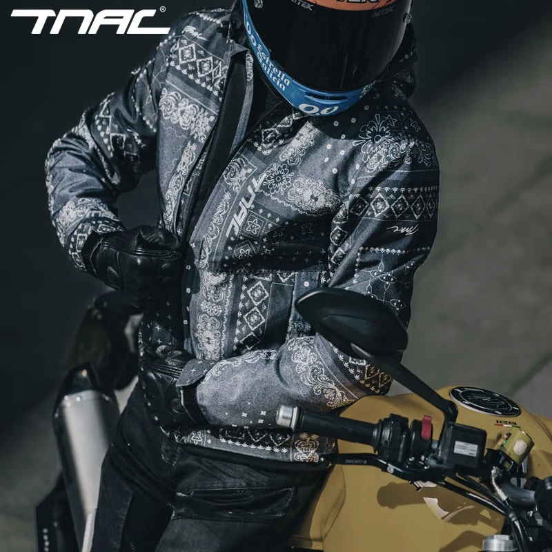 Giacca da moto Abbigliamento da ciclismo invernale Impermeabile da uomo Quattro stagioni Abbigliamento da pendolare per moto anticaduta caldo