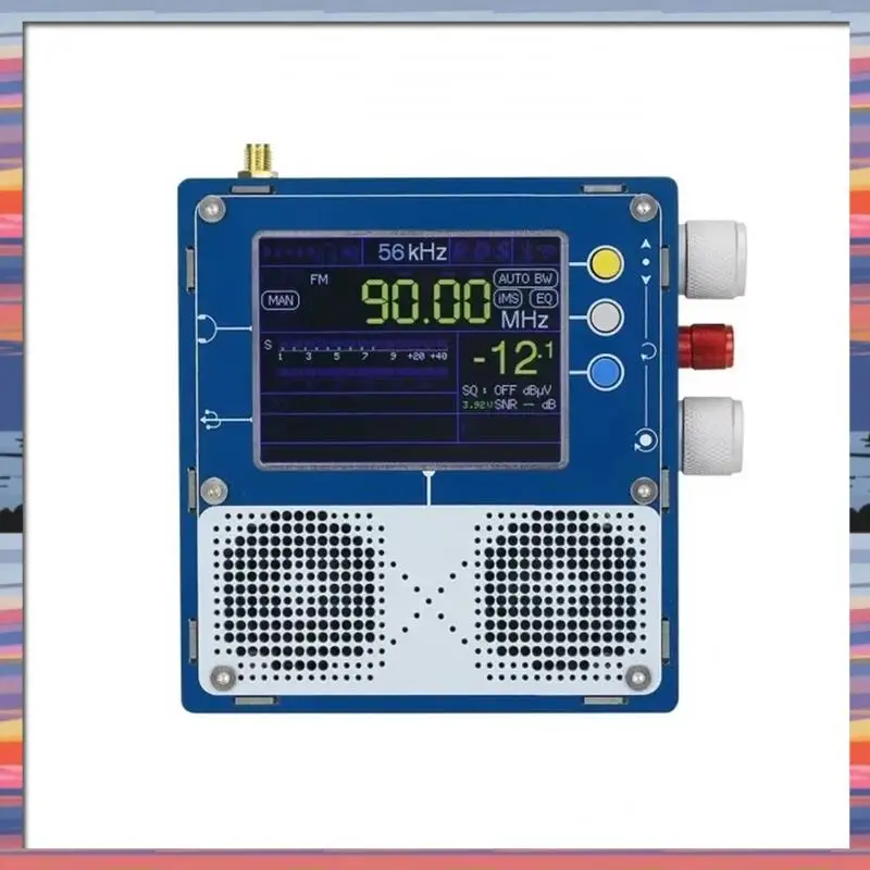 AC18(Guaranteed) Full Band MW SW FM DSP Radio TEF6686, Equipped With LNA Amplifier, 3.2-Inch Screen, Firmware Update Ready