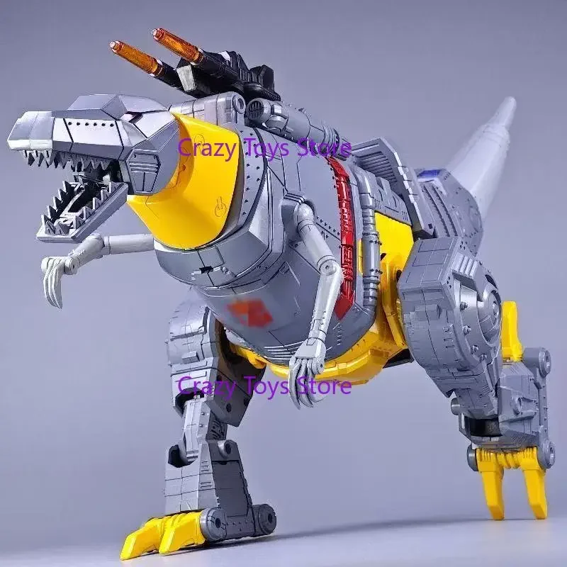Em estoque brinquedos deformados mp08 grimlock MP-08 versão animada ampliada ko versão figura de ação brinquedo coleção presente
