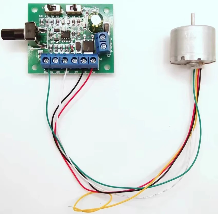 B2418 6400RPM DC6V-12V 310 Front and reverse brushless internal rotor motor with built-in driver