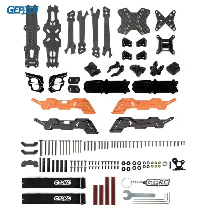 GEPRC GEP-Vapor-D O4 Pro 5/6" Kohlefaserrahmen – für RC FPV Quadcopter Ersatzteile