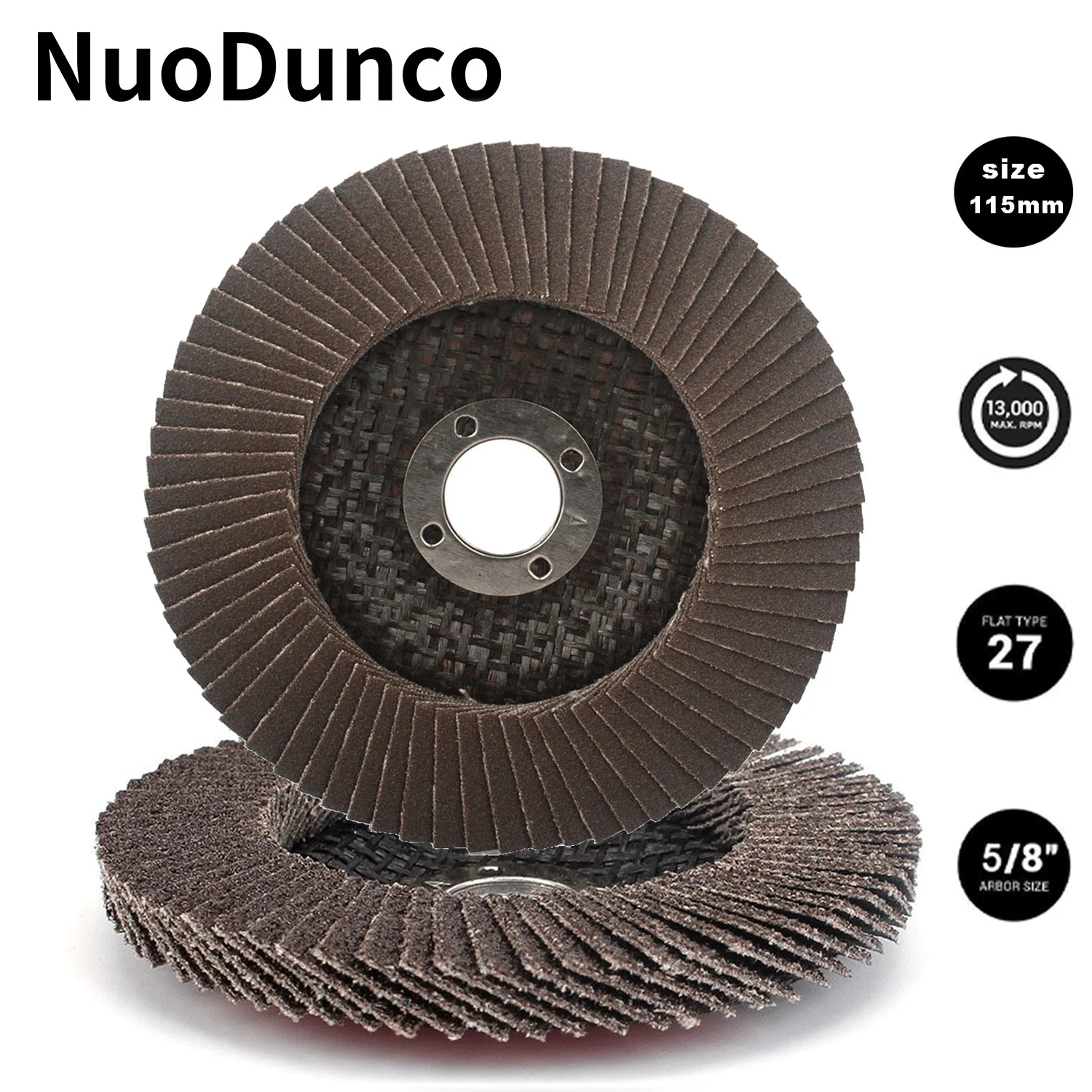 115mm Grinding Wheel Flap Discs80/120/240/320Grit Angle Grinder Sanding Discs For Metal Woodworking Deburring Polishing Abrasves