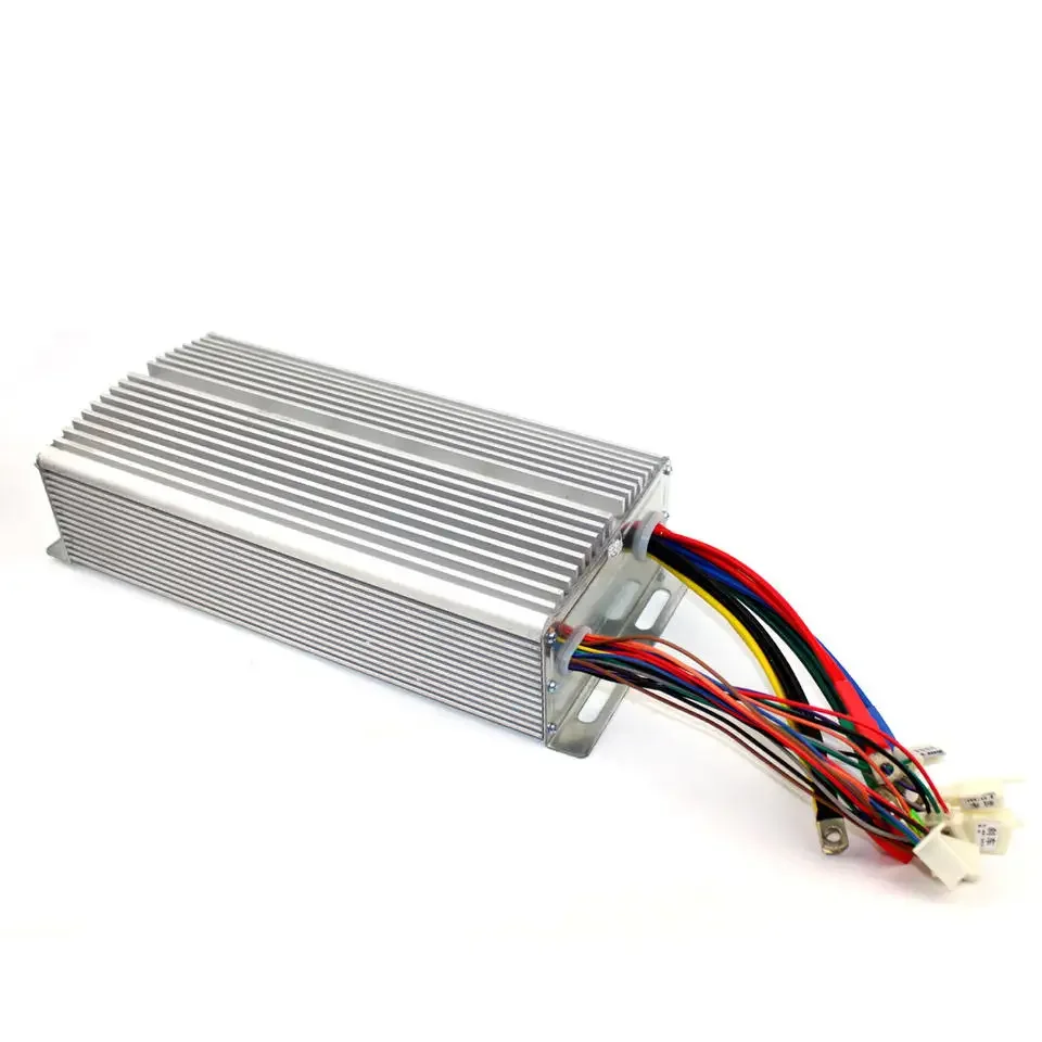 60V 2200W Electric Brushless Geared DC Motor Controller For Pedicab Heavy Carry Cargo Trike