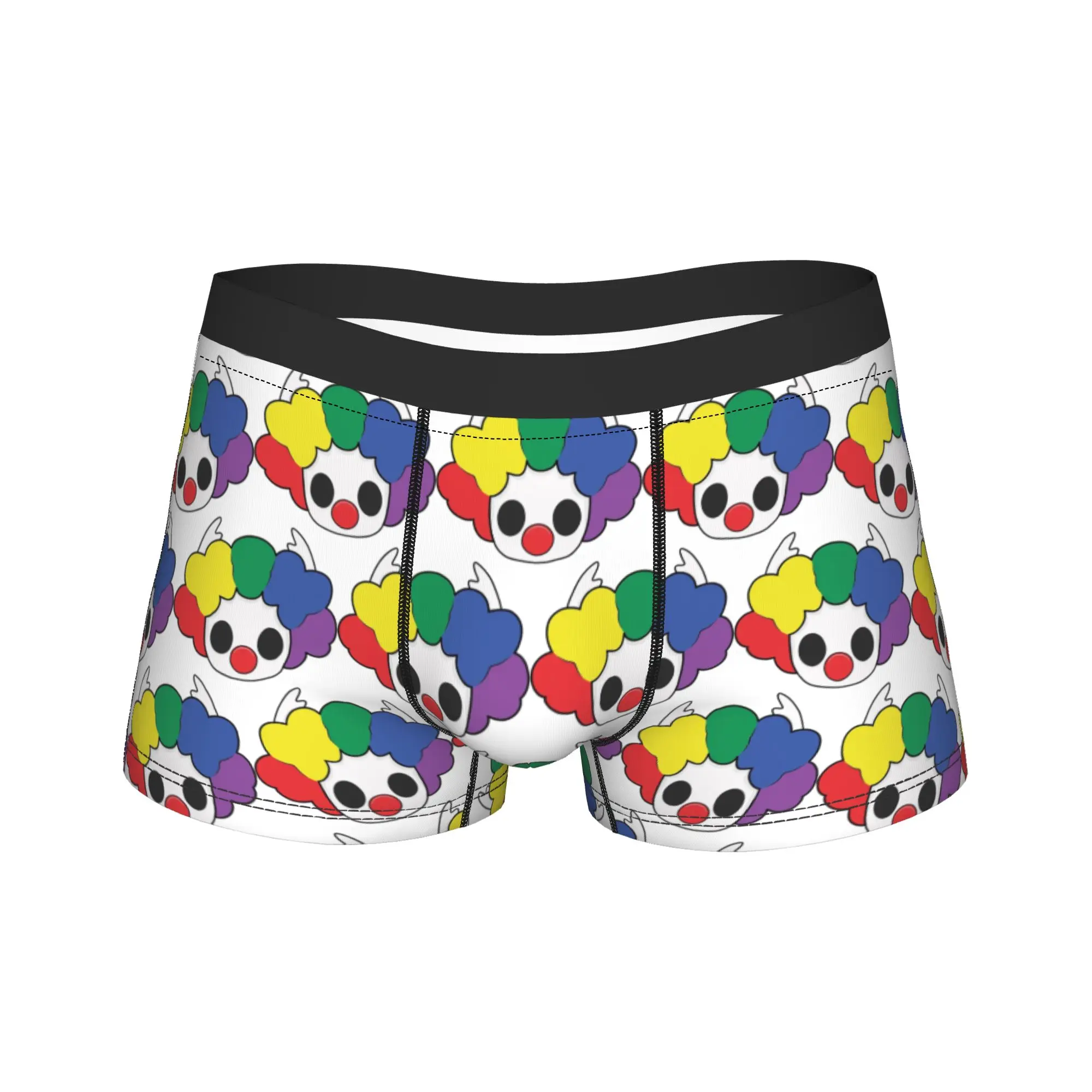 

Мужское нижнее белье Hollow Knight Silksong Clown, новинка, трусы-боксеры, шорты, мужские трусы со средней талией, большие размеры