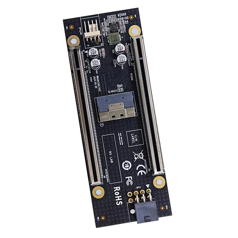 

Настоятельно рекомендуется-адаптер слота Pcie4.0 X16 с SFF-8654 8I Riser для материнской платы X4 + X4, разделенная поддержка