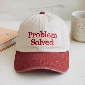문제 해결 모자, 자수 모자, 호러 할로윈 야구 모자
