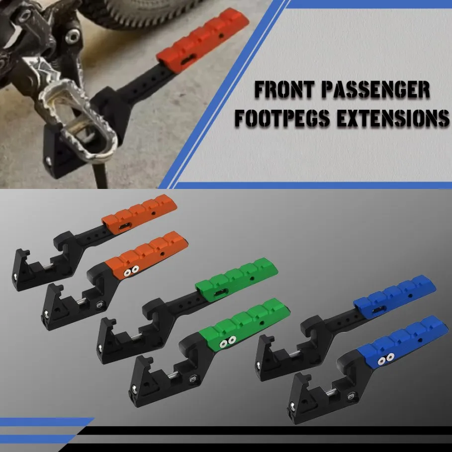 

Для RIEJU MR250 300 PRO 2021 2026 Для Honda CR 80/85/125/250/500R CRF 110R 150R 250R 450R Всесезонные удлинители подножек пассажира