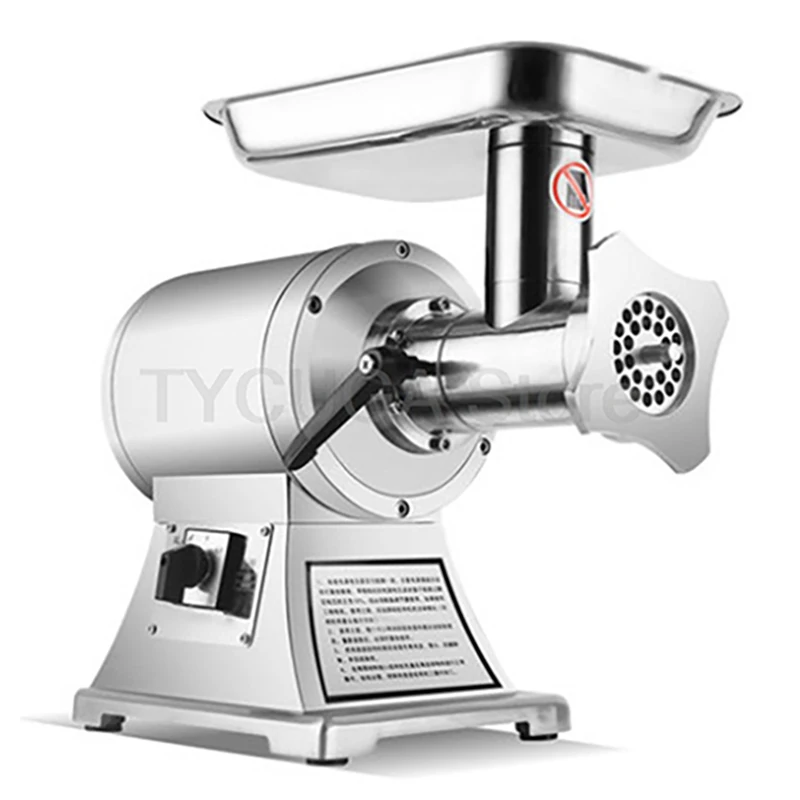 

Stainless Steel Meat Grinder Machine 450W Commercial Home Use 150kg/H Sausage Stuffer Small Grinder For Restaurant Kitchen Home