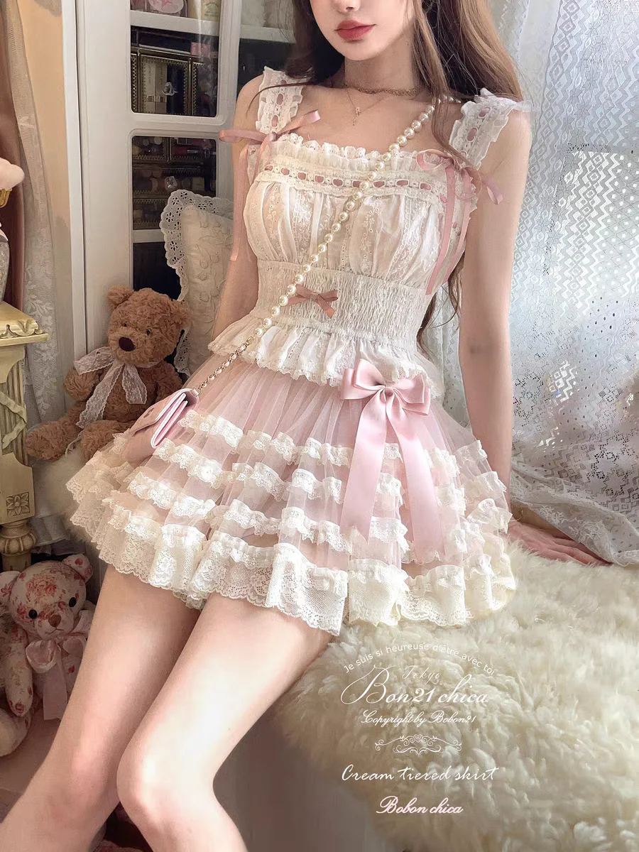 الأميرة الحلو لوليتا underwaist bobon21 الفتاة النمط الفرنسي لطيف مقوس دانتيل underwaist T2404