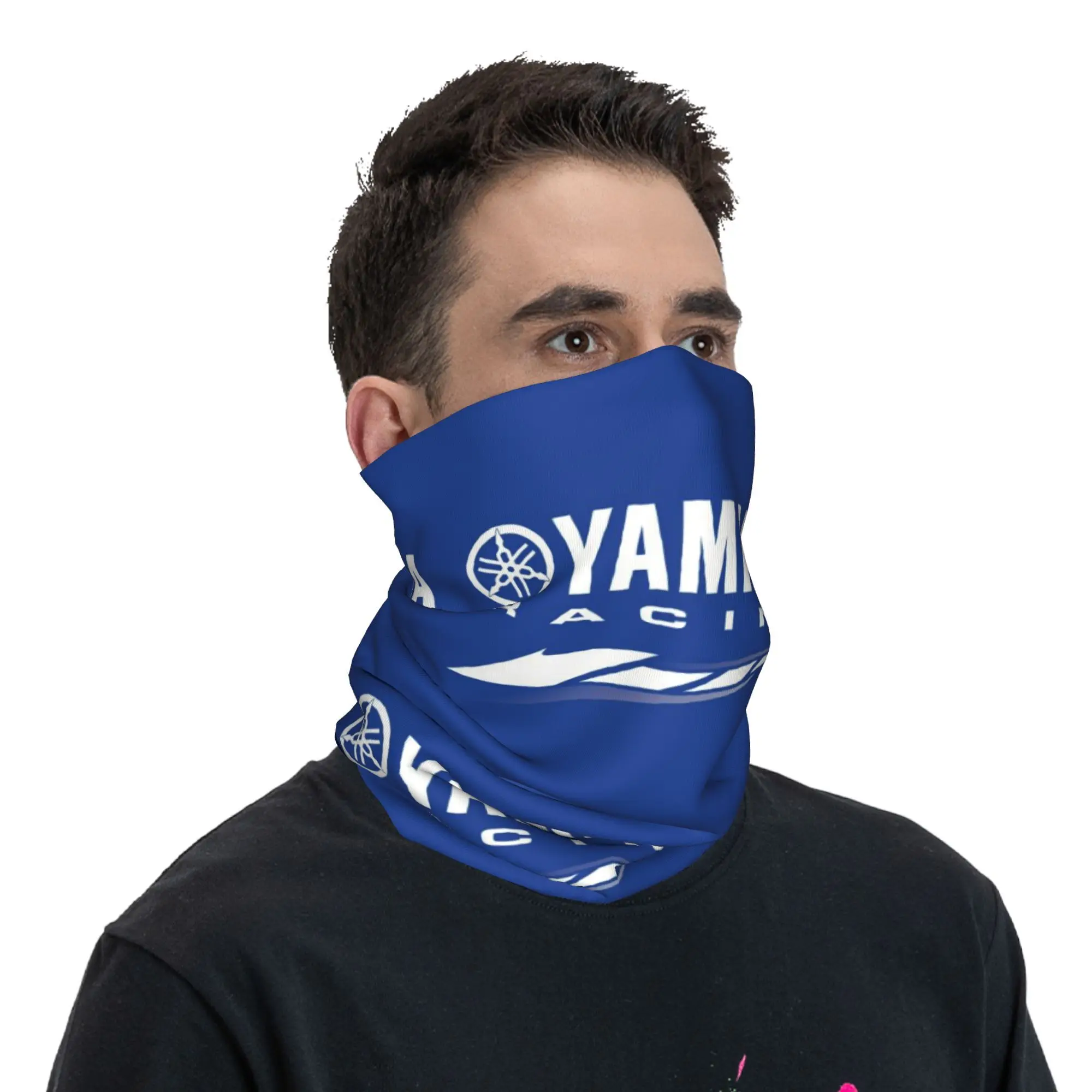 Custom Y-Yamahas  Winter Headband Neck Warmer Women Men Ski Running Tube Scarf  Face Bandana Gaiter