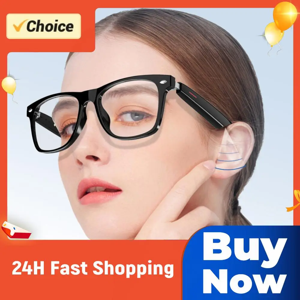 

Умные очки с ИИ-голосовым помощником, камерой, открытым звуком, микрофоном и динамиками, спортивные очки для активного отдыха с камерой для женщин и мужчин