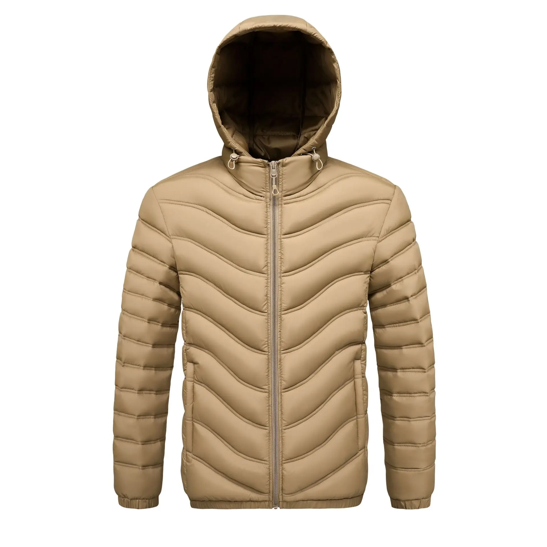 

Wholesale of M-8XL large-sized new men's winter thickened cotton-padded jacket, detachable hat and warm cotton-padded jacket