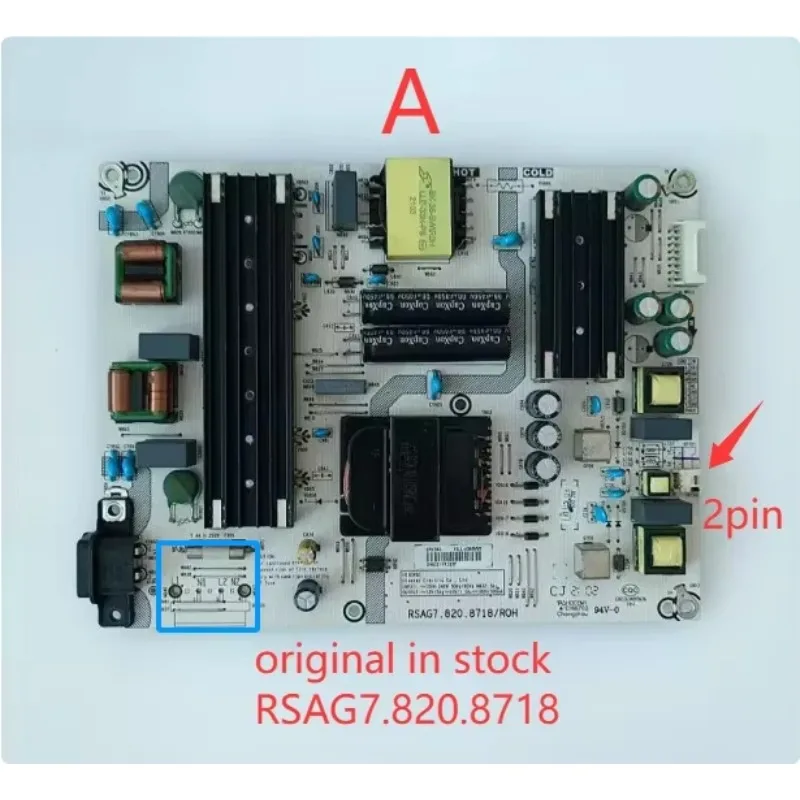 RSAG7.820.8718 RSAG7.820.8718/ROH Power Supply Board For 65A52F 65V1F-R 65E3F-PRO 65A57F Screen HLL-4365WY