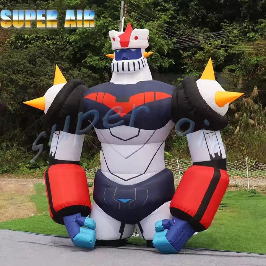 Modelo inflable súper genial, robot inflable enorme para club robótico