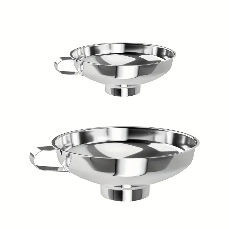Kitchen Household Wide Mouth Funnel Stainless Steel Multifunctional Jam Canning Funnel Used For kitchen Tools And Small Tools