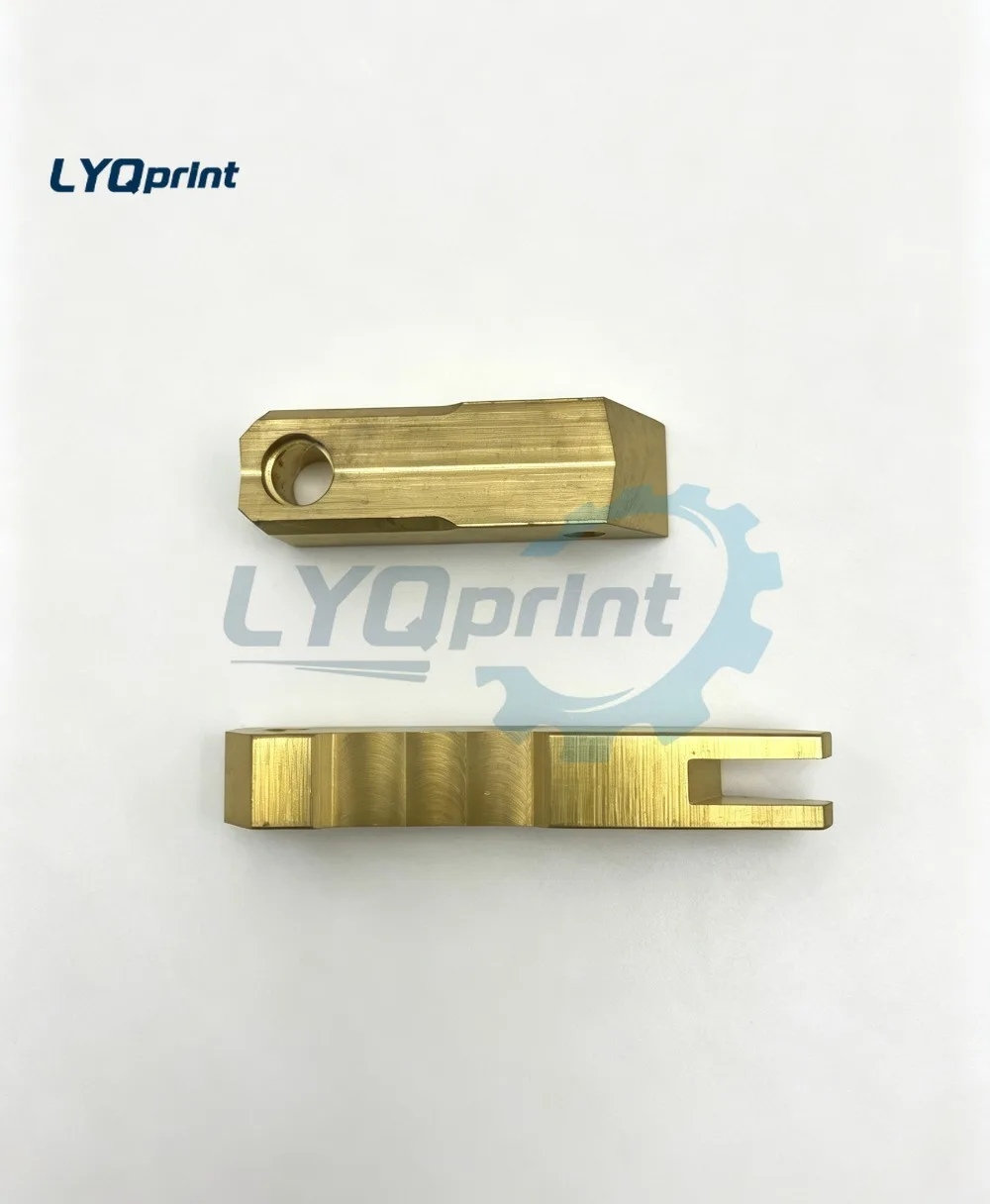 For Roland R700 Printing Machine Ink Roller Bracket Copper Block Fork New Old Type Spare Part
