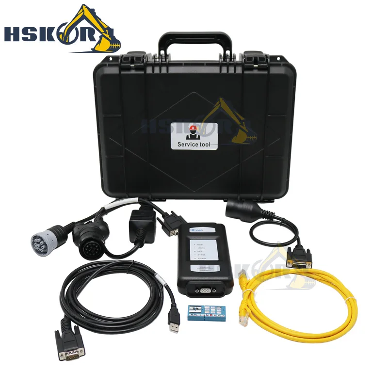 

Excavator Truck Boat 27610402 Communication Adapter 3 EST Scanner Diagnostic Tool For Perkins Heavy Duty Diagnostic Tools