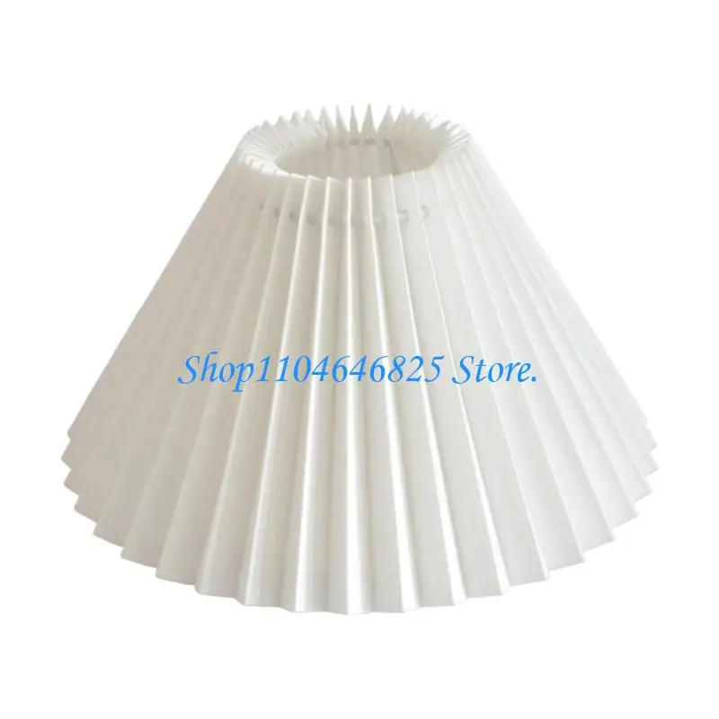 Foldable Pleated Light Shade for Living Room Accent Lighting