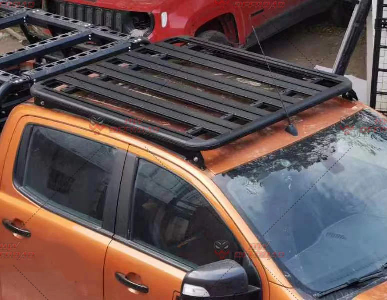 4x4 لاقط الألومنيوم حامل سقفي منصة سلة البضائع ل 4 عداء جميع السنوات حامل الحقائب رف البضائع العلوي