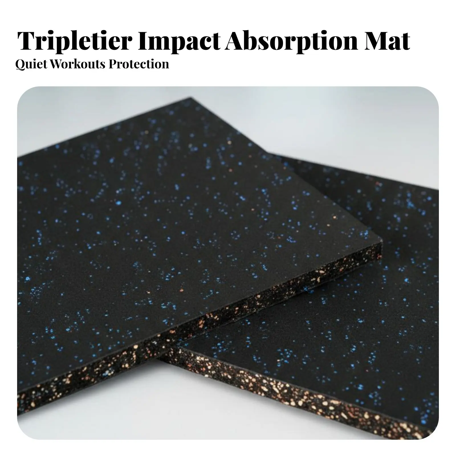 

Impact-AbsorbingAbsorbing Floor Tile Sound Insulating Connecting Exercise Tiles Noise-Reducing Long-Lasting