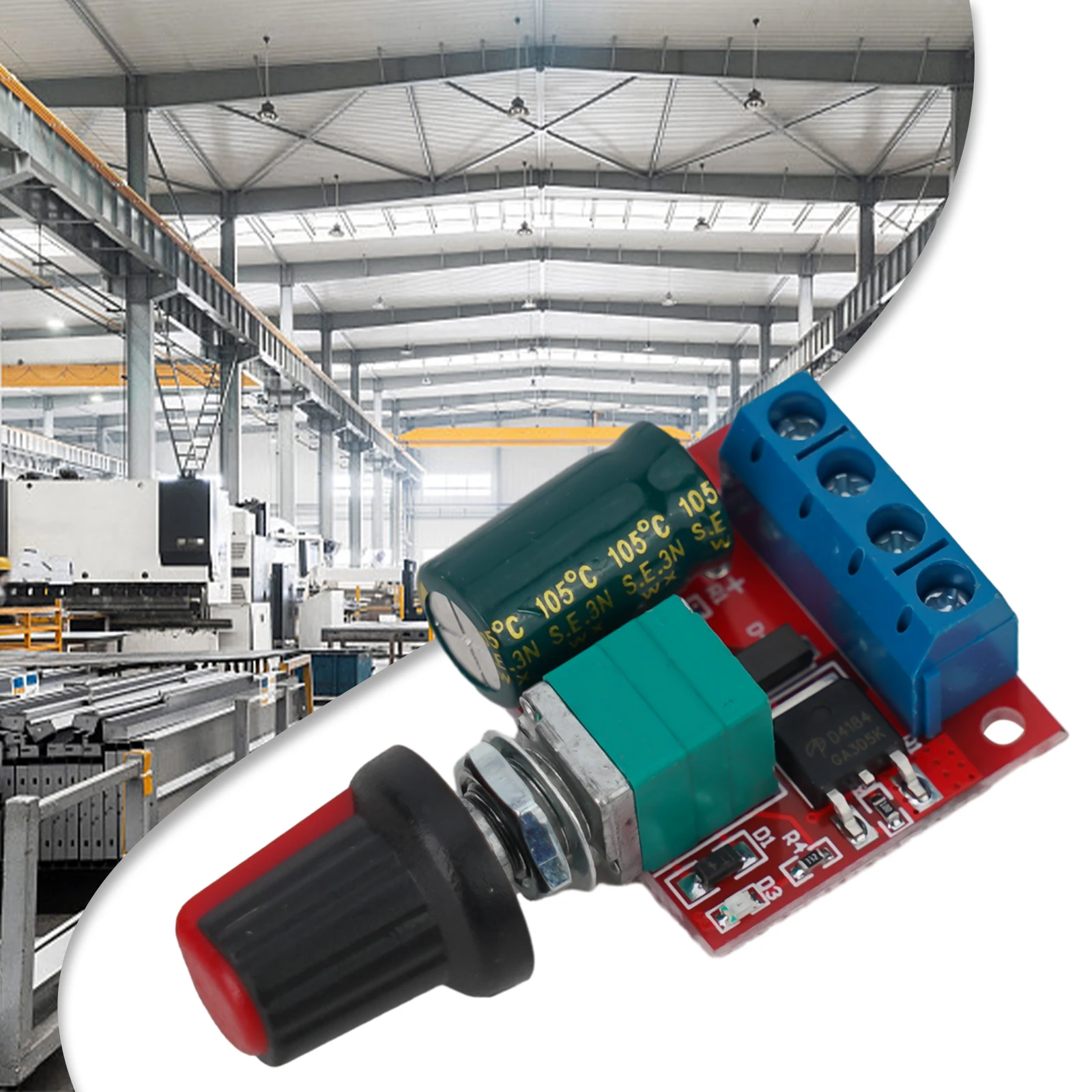 

5A For PWM 12V DC Motor Speed Controller Module 4.5-35V Low Voltage Adjustable Drive Essential Tools For Living In The Home