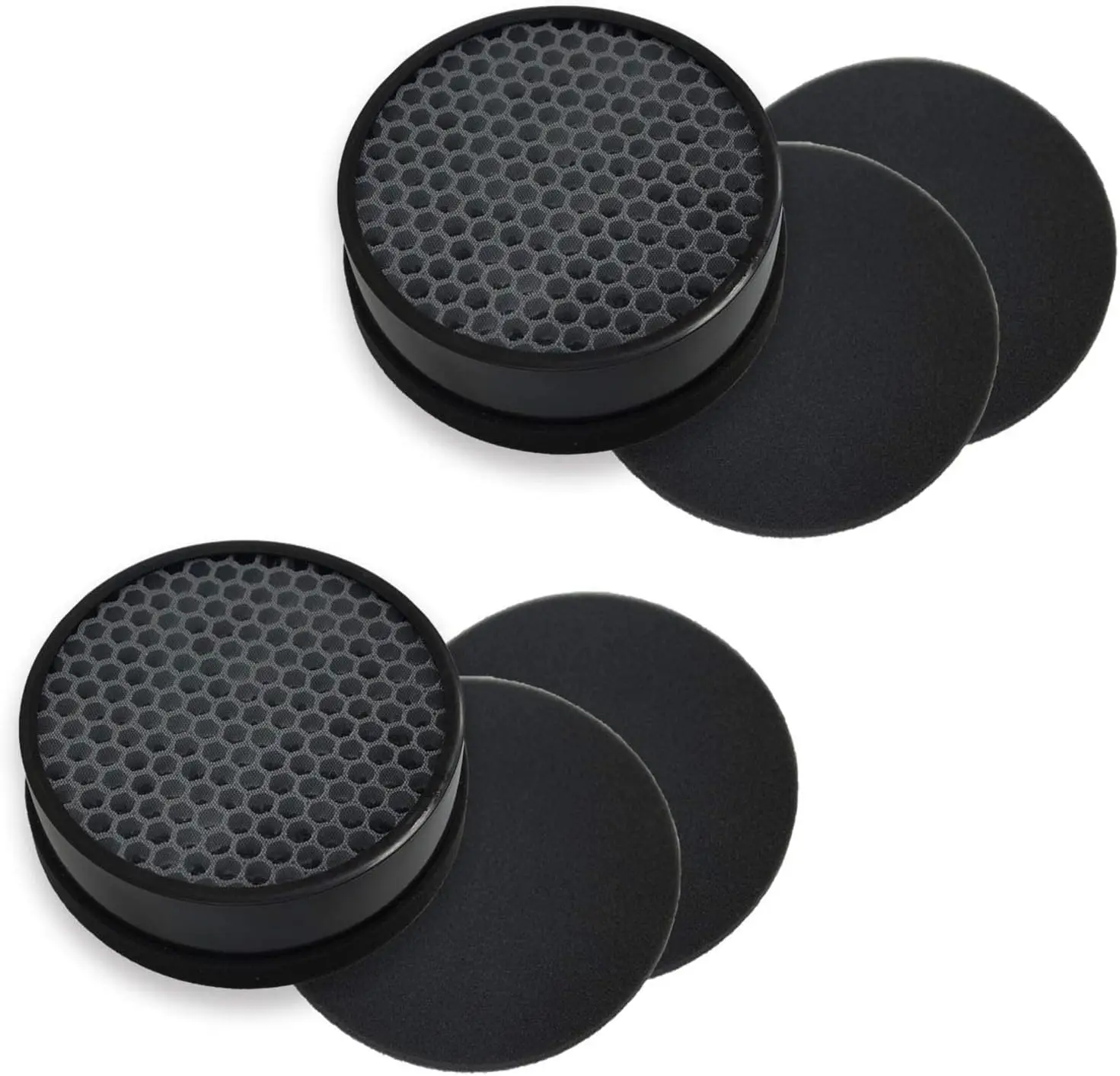 

Replacement Filter Compatible with NIANI G-2000-FL & TCL CISNO iHome KJ65F-A1 KJ65F-A2 Air Purifiers,2-Pack H13 HEPA Activa