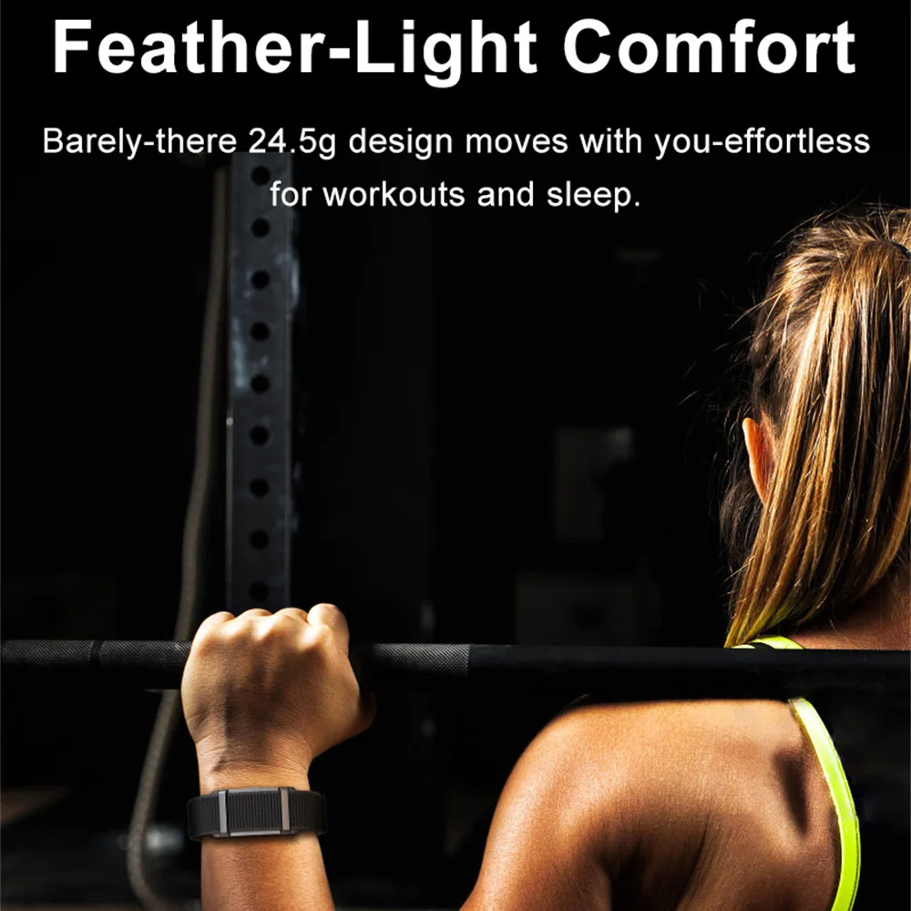 Pelacak Kebugaran Olahraga Gelang Pintar Tanpa Layar Monitor Denyut Jantung Tidur Pedometer Pengingat Panggilan Gelang Pasangan Tahan Air