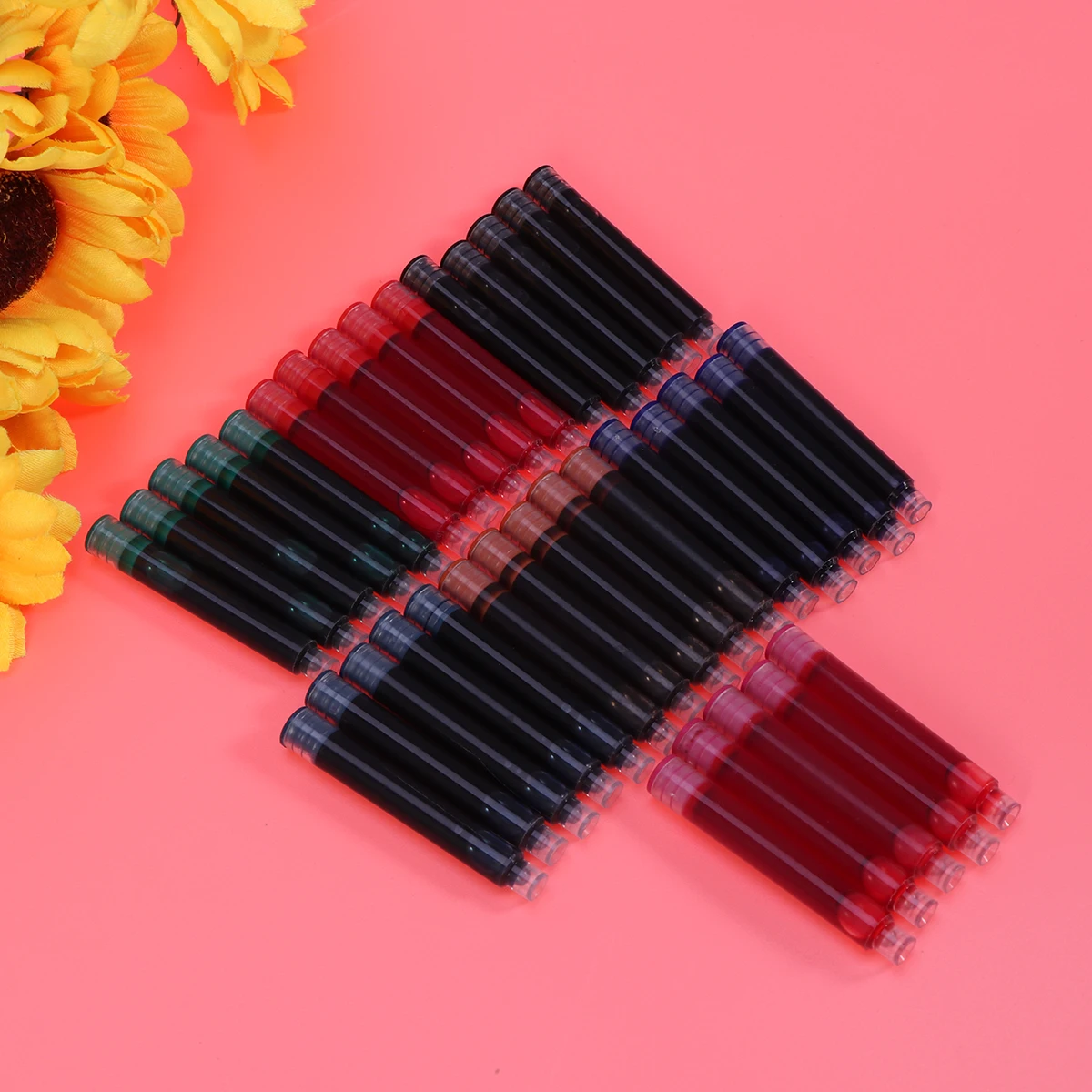 

35 Pcs Pen Ink Sac Fountain with Cartridges Refill Refills for Pens Calligraphy