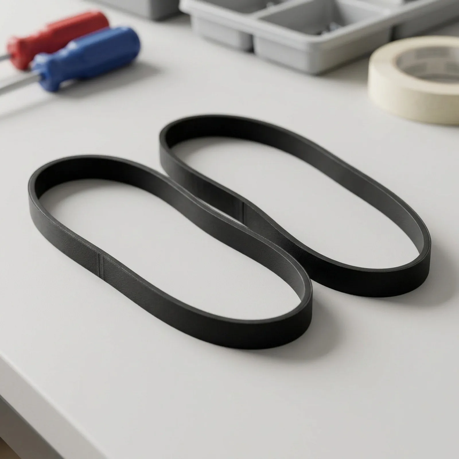 Vacuum Cleaner Replacement Drive Belts Compatible with For Upright Style 15 Models Set of 2 for Long Lasting Reliability