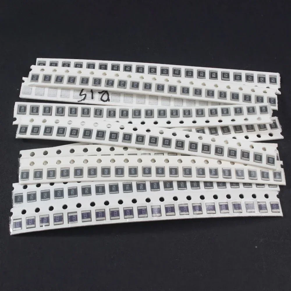 200 Stücke 0,1 R ~ 0,82 R Widerstand Kit SMD 1210 Widerstand Legierung Widerstand Sortiert Set 0R10 0R15 0R22 0R33 0R47 0R50 0R62 0R75 0R82 1R00