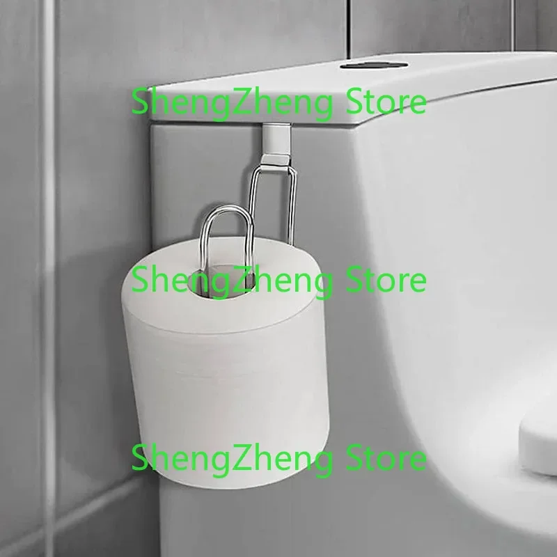 2Pcs Simple hanging paper towel holder for kitchen and bathroom- perfect space saver for small rooms
