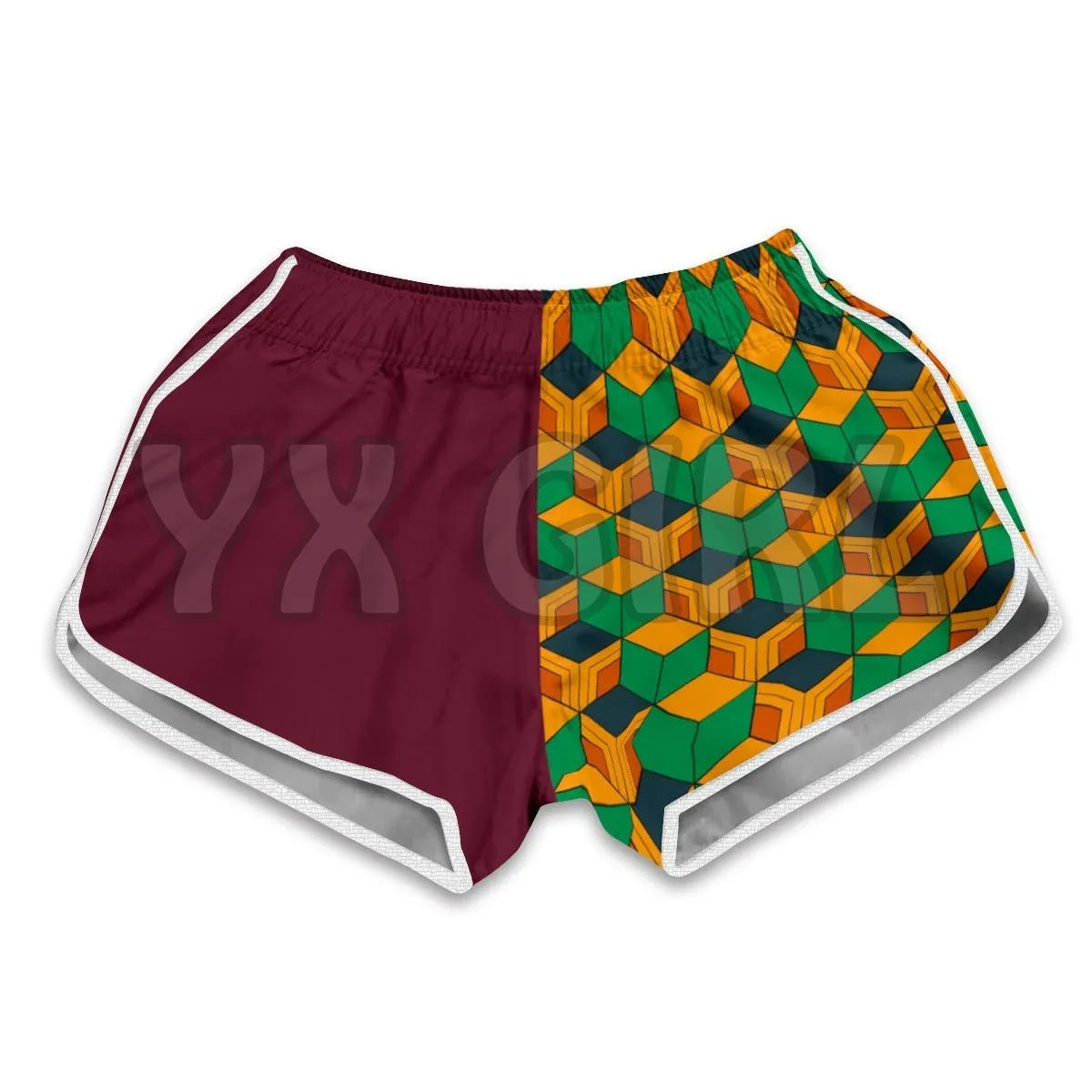 Demon Slayer Giyuu   3D All Over Printed Shorts Quick Drying Beach Shorts Summer Beach Swim Trunks