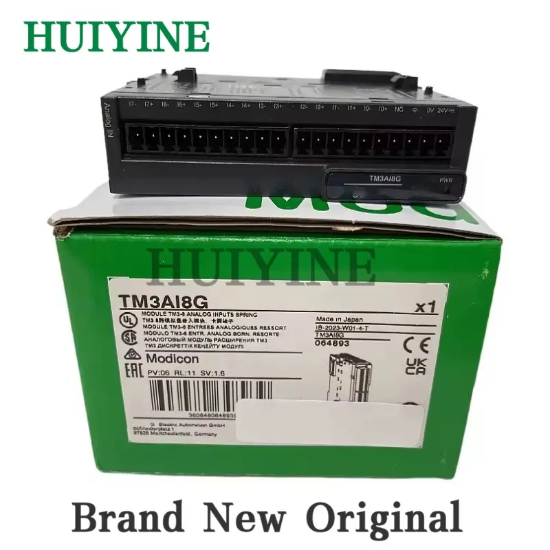 

New Original For Schneider Analog input module TM3AI8G TMCR2AQ2V SR2A101BD TMCR2AQ2C LC1D15000M7C TM200C40T PLC Module