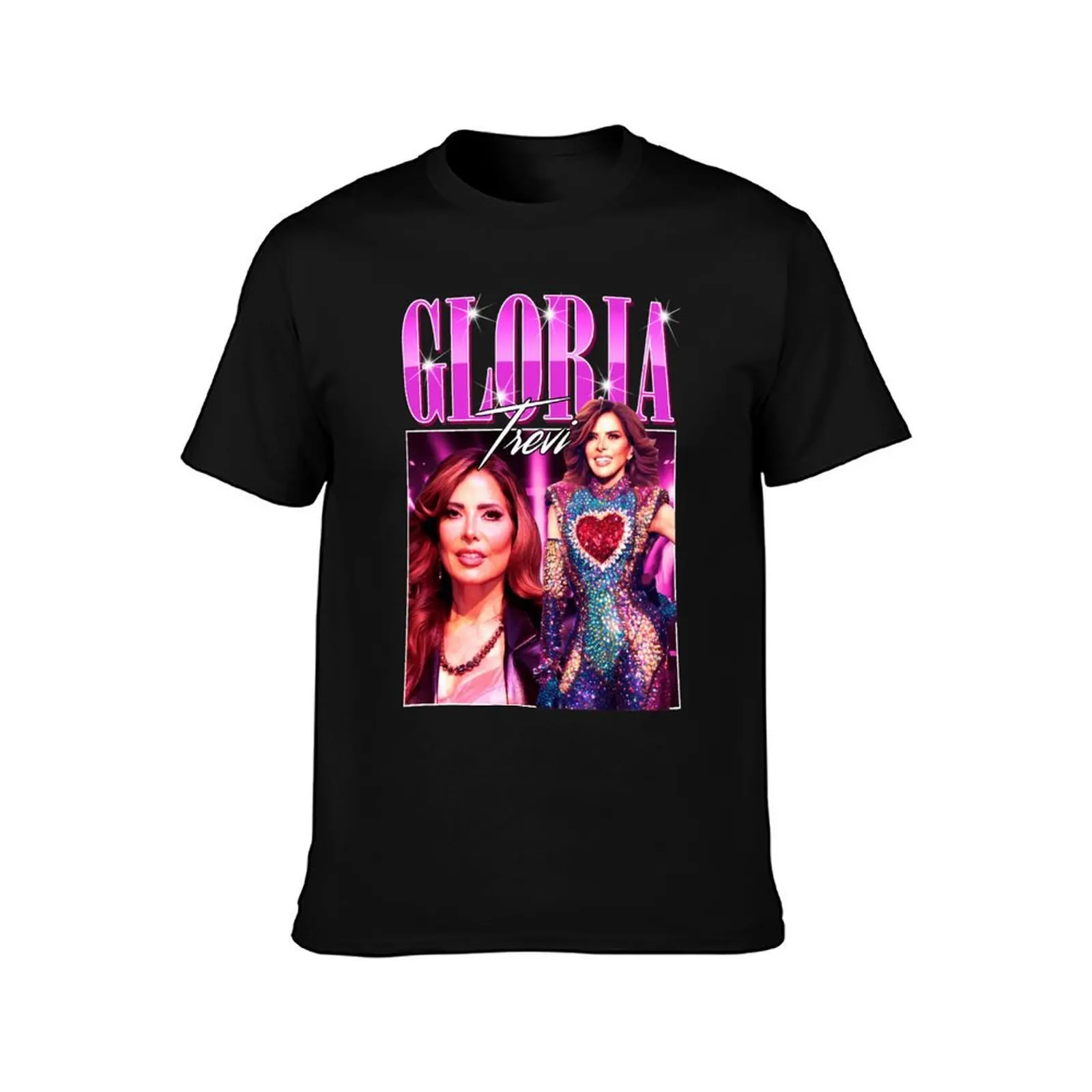 Gloria Trevi Vintage T-Shirt Big and Tall Casual T-Shirt