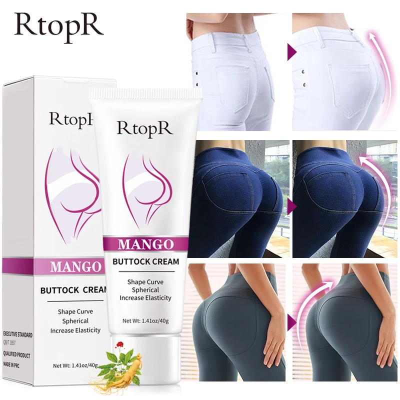 RtopR Mango Sexy Buttock Enhancement Cream hip up cream Wholesale Herbal Buttock Enlargement Butt Enhancement Cream