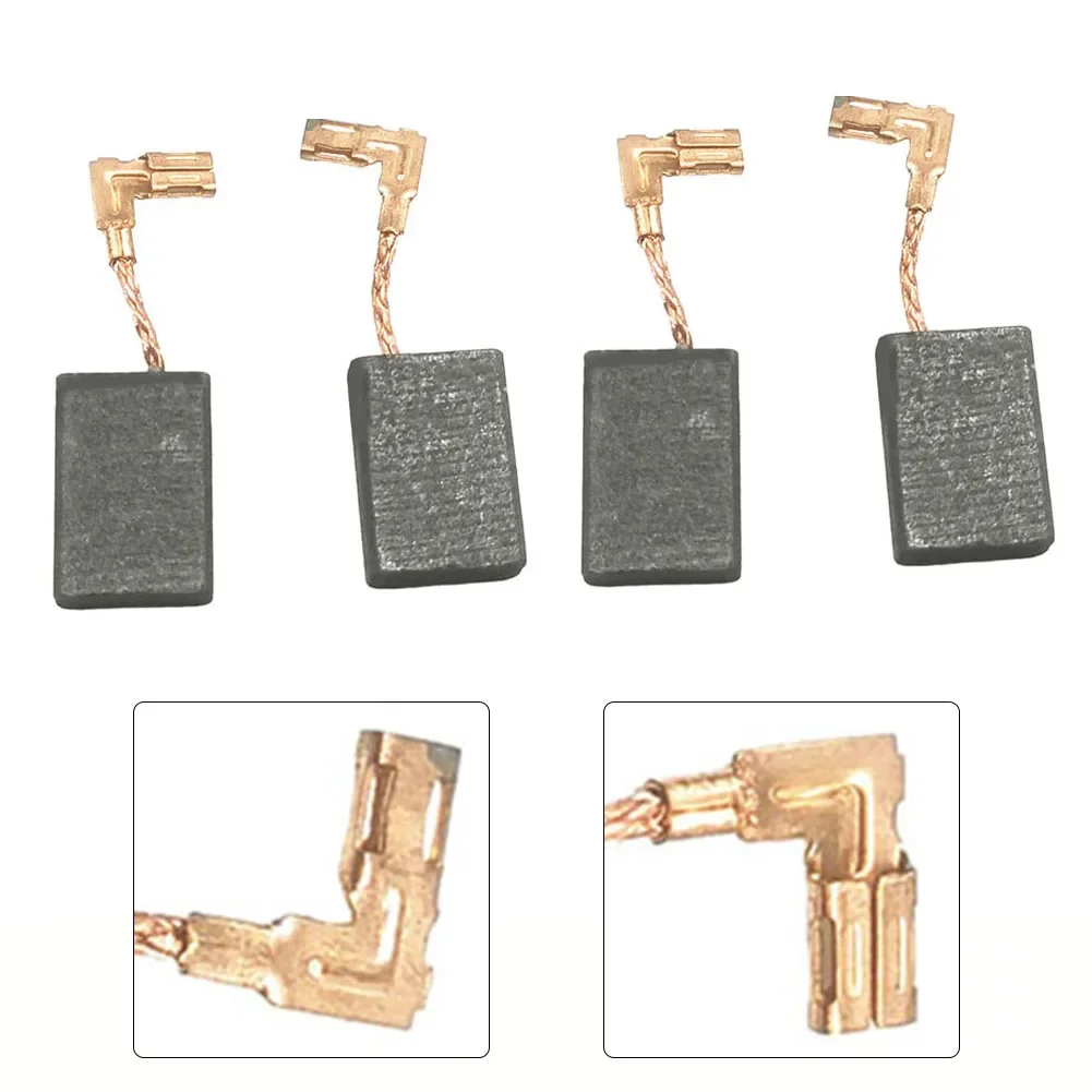 4pcs 197129-2 Carbon Brushes For GA7060 GA7061R GA9060 GA9061 HM1802 CB218 Moter Carbon Brushes Power Tool Accessories