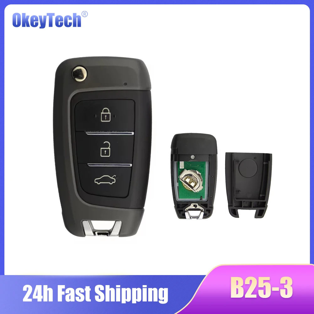 OkeyTech B25-3 KD Remote Key B Series 3 Buttons Remote Control KEYDIY for KD MINI/KD900/URG200 Key Programmer